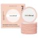 Cocokind Reusable Facial Rounds Reusable Makeup Remover Pads Made with Bamboo and Cotton Reusable Cotton Rounds with Bag