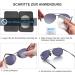 Skyway Bifocal Reading Lenses - 2 Pairs Clear 1.5x Enlargement Removable & Reusable for Glasses Sunglasses & Ski Goggles - International Shipping Available - Buy Online on SooperMarket.com
