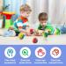6PC Astro Jump Balls - High Jumping Rubber Balls for Kids | Mini Bouncing Toys | Perfect Party Gift - Buy Online on SooperMarket.com