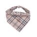 lionet paws Bandana for Dog Headscarves Dog Scarf Triangular Scarf for Small Medium and Large Dogs L (Pack of 1) Grey