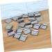 FOYTOKI 180 Pcs Pans for Eyeshadow Empty Eyeshadow Tins Makeup Tin Pans Empty Eyeshadow Pans Square Magnets - Buy Online on SooperMarket.com