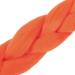 MapofBeauty Afro Jumbo Braid Hair 24/60cm Synthetic Extensions in Fluorescent Orange - Buy Online on SooperMarket.com