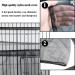 SYOOY Birdcage Cover Seed Catcher | Universal Nylon Mesh Parrot Cage Net Skirt Guard | Extra Large for Round & Square Cages | Black - Buy Online on SooperMarket.com