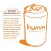 Humm Probiotic Kombucha Mango Passionfruit - 2 Billion Probiotics - Organic, Vegan & GMO-Free - 12 Pack, 12 Fl Oz - Buy Online on SooperMarket.com