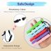 Seeway Sensory Kieletzeiten - Silicone Chewing Chains for Autistic Children ADHD & Special Needs (6 Pack) - Oral Motor Toys for Teething & Biting - Buy Online on SooperMarket.com