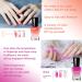 Temperature Change Nail Polish Colour Temperature Control Nail Polish - Long-Lasting Nail Polish Set - Colour Changing Temperature Control Nail Polish Nail Art Design Without UV Lamp (B Set) - Buy Online on SooperMarket.com