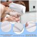 10 Pcs Spa Facial Headband, 50 Pcs Compressed Facial Sponges, 10 Pcs Fan Brushes Set | White Towel Head Wrap | Face Wash, Mask Removal - Facial Makeup Accessories - Buy Online on SooperMarket.com
