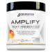 Cutler Nutrition Amplify 2.0 Caffeine Free Pre Workout for Men and Women Stimulant Free Muscle Pump Enhancer with Nitrates (Arginine Nitrate) Coconut Water and L-Citrulline Peach Mango Flavor Peach Mango 25 Count (Pack of 1)