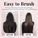 Paddle Brush for Detangling & Styling - Professional Large Hairbrush for All Hair Types - Rose Gold Black by Lily England - Buy Online on SooperMarket.com