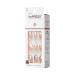 KISS imPRESS No Glue Mani Press On Nails - On My Mind White Almond Shape Medium Size Includes 30 Nails & Accessories - Shop Now Internationally - Buy Online on SooperMarket.com