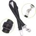 LauCentral Dog Seat Belts for Car Headrest Restraint Puppy Safety Adjustable Dog Car Seatbelts and Strong Leash Leads Accessories for Dogs Cats Pets Black - Buy Online on SooperMarket.com