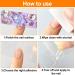 False Nail Jelly Glue Double Sided Nail Adhesive Tabs Waterproof Breathable Jelly Adhesive Tab Glue Sticker for Woman Girl(20 Sheets) - Buy Online on SooperMarket.com