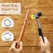 11-Piece US UK Ring Mandrel Set with Sizer Gauge, Hammer, Adjuster & Polishing Tools - Black - Buy Online on SooperMarket.com