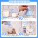 WOWOSS Portable Formula Dispenser - 2 Pcs Non-Spill Milk Powder Storage Container for Travel - 4 Layer Pot for Kids - Outdoor Friendly - Buy Online on SooperMarket.com