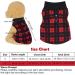 Rbenxia Buffalo Plaid Dog Sweaters 4-Pack | Soft Fleece Vest Pullover for Small Pets | Winter Outfits for Dogs and Cats - Buy Online on SooperMarket.com