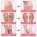 Exfoliating Foot Mask 4 Pairs Moisturizes Nourishes Foot Peel Mask Natural Ingredients Peel Away Hard Skin Calluses Renew Skin Repair And Soften Cracked Heels Feet Masks Exfoliating Socks - Buy Online on SooperMarket.com