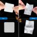 BLUERISE 500Pcs Nail Polish Remover Lint Free Wipes for Gel Nails & Eyelash Extensions - White - Buy Online on SooperMarket.com