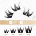 Lankiz 0.07 D Curl Single Eyelash Extensions - 10-16mm Cluster Lashes | 48 PCs DIY Artificial Fake Lashes for Home Use - Buy Online on SooperMarket.com