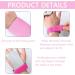 Amrta Gymnastics Grips Wristbands Set for Girls Youth Kids - 2 Pair Palm Protection Gloves with Wrist Support | Small Pink-Black - Buy Online on SooperMarket.com