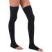 JOMI Compression Unisex Thigh High Stockings 30-40mmHg Premiere Open Toe - X-Large Black - Buy Online on SooperMarket.com