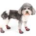Zweitea Breathable Dog Shoes for Small Dogs - Slip-Resistant Reflective Boots with Robust Sole for Chihuahua - Red 5# (1.89x2.09) - Buy Online on SooperMarket.com