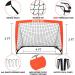 Poslon Kids Soccer Goal Set with Carry Bag - Perfect for Games and Training in Backyard for Kids and Teens - Buy Online on SooperMarket.com