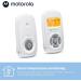 Motorola Nursery AM24 Audio Baby Monitor with Room Temperature Display, High Sensitivity Microphone, Two-Way Talk - White | Single MBP24 - Buy Online on SooperMarket.com