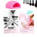 6 Pack Silicone Makeup Brush Holders with Travel Covers and Cleaning Pad - Buy Online on SooperMarket.com
