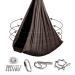 SSIMOO Stretchy Sensory Body SOX full-body refusal wrap for children and adults with autism and anxiety-stress relief and relaxation (color: black size: 150x280cm) 150x280cm black