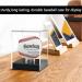 KKU Baseball Display Case - UV Protected Acrylic Holder for Official Size Baseball, Memorabilia Storage - 1 Pack - Buy Online on SooperMarket.com