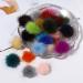 Nail Pom Ball 3D Detachable Nail Poms Charm Faux With Removable Base For Nail Art Design Nail Tip Decor Acrylic Nail Art Accessories Kit - Buy Online on SooperMarket.com