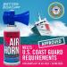 Marine Grade 3.5 oz Air Horn for Boating Safety | Canned Boat Accessories - Buy Online on SooperMarket.com
