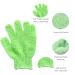 5 Pairs Exfoliating Peeling Gloves - Dual Texture Shower & Spa Hand Shoes | International Shipping Available - Buy Online on SooperMarket.com