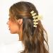 6 PCS Strong Hold Matte Large Claw Hair Clips for Thick Hair - Neutral Non-Slip Hair Accessories for Men and Women - Modern and Cute Hair Clips for All Hairstyles - Buy Online on SooperMarket.com