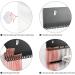 EHDIS Hair Extension Holder Kit including Bangs Hair Pad and Comb Hair Wig Storage U Shape Wall hung Type Hair Color Style Display Holder Stainless steel with holes Black - Buy Online on SooperMarket.com
