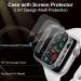 ZEBRE 4-Pack Apple Watch 44mm Case with Built-in HD Screen Protector - Compatible with Apple Watch Series 4/5/6/SE - Clear - 44mm - Buy Online on SooperMarket.com