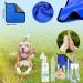 Dog Paw Cleaner Set - 150ml Foam Microfiber Towel Balm & LED Nail Trimmer | International Shipping - Buy Online on SooperMarket.com