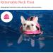 Reflective Dog Life Jacket with Neck Float - High Buoyancy for Swimming - Pink M - Buy Online on SooperMarket.com
