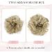Vlasy Messy Bun Hair Piece | Curly Wavy Scrunchies Extensions | Synthetic Chignon Updo | Girls Hair Accessories (35g F16/613#) - Buy Online on SooperMarket.com