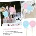 Warmhm 4 Pcs Lollipop Cosplay Party Supplies Fairy Accessories Wedding Favors Toy for Kids Princess Fairy Wand Girl Fairy Wand Cake Pop Ornament Wooden Toys Plush Toy Wool Felt Bouquet - Buy Online on SooperMarket.com
