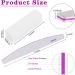 Nail File and Buffer Set 15 Pack Icluding 10 PCS Professional 100/180 Grit Double Sided Nail Files for Acrylic and Gel Nails and 5 PCS Nail Buffer Block for Natural Nails 8 PCS - Buy Online on SooperMarket.com