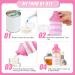 Milk Powder Dispenser Pots - BPA Free Formula Container for Travel & Outdoor Activities (Pink) - Buy Online on SooperMarket.com