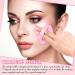 Prousky 6-Piece Dark Pink Triangle Makeup Powder Puffs - Soft Velour Puff for Pressed and Loose Powder, Ideal for Face Foundation and Mineral Makeup Application - Buy Online on SooperMarket.com