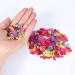 SAVITA 1500pcs Colorful S Clips for Rubber Band Bracelets - DIY Craft Making Essentials - Buy Online on SooperMarket.com