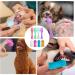 8pcs Pet Toothbrush Finger Dog Toothbrush Pet Two Finger Toothbrush Finger Brush for Dog Teeth Small Dog Toothbrush Silicone Wrap Two Finger Cat Toothbrush - Buy Online on SooperMarket.com