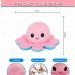 FASTEXX Octopus Reversible Plushies - Double-Sided Flip Mood Octopus Plush - Sweet Gift for Kids, Friends & Family - Pink/Blue - Buy Online on SooperMarket.com