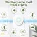 Effective Mosquito Lamp & Insect Destroyer - 4 Pack UV Pest Control & Ultrasound Repeller for Mice Cockroaches Moths & Rats | International Shipping - Buy Online on SooperMarket.com