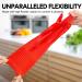 Vgo Reusable Household Gloves | Long Sleeve Latex Cleaning Gloves | Size M Red RB2143 | 1 Pair - Buy Online on SooperMarket.com