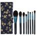 Alupre 8pcs Eyeshadow Loose Powder Brush Portable Eyebrow Blusher Cosmetic Brush Makeup Tool Set