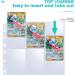 360 Pockets Binder Card Sleeves Double-Sided 9 Pocket Trading Card Pages for 3 Ring Binder  Clear Plastic Pages Sleeves for Sport Cards  Business Cards  Game Cards  Photos 20 - Buy Online on SooperMarket.com